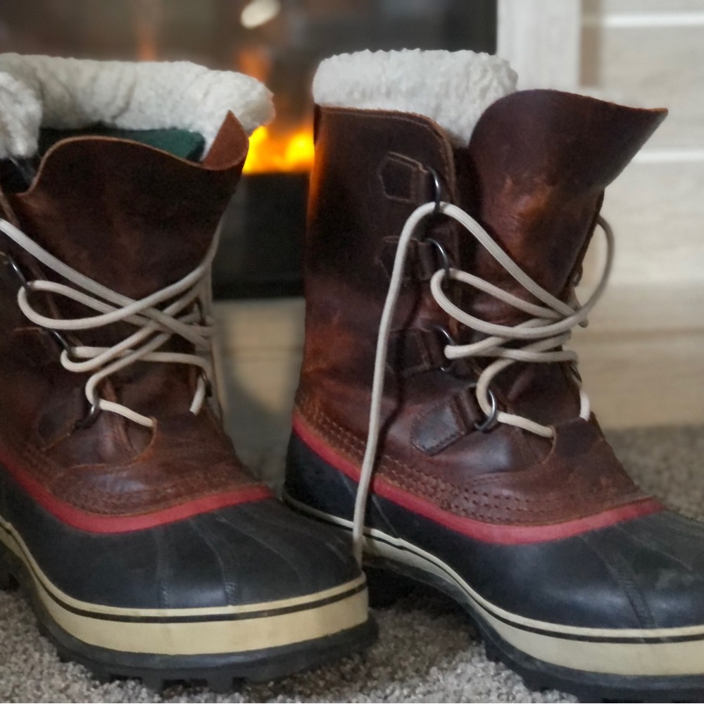 Sorel Insulated Winter Boots, Bruno Brown Leather